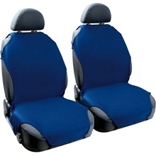 Autopoťah LAMPA Tričko, pár strečových poťahov sedadiel - modrý