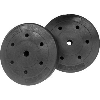 S-Sport Винилови дискове за тежести 2x15 кг S-SPORT