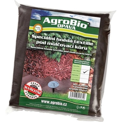 AgroBio 06429748 Netkaná textílie 1,6x10m hnědá