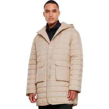 Urban classics Анорак Urban classics Polar Fleece Lined parka - Beige (Wet Sand)