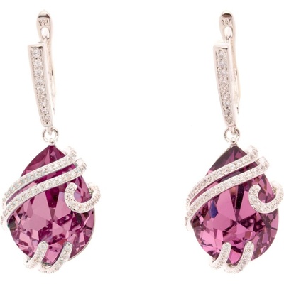 Oliver Weber Náušnice s krystaly Swarovski Lumiere 23217 219