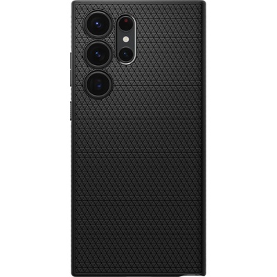 Spigen Liquid Air Кейс за Samsung S23 Ultra (Matte Black) | Тънък Калъф с Военна Защита | Нехлъзгаща се Матова Текстура