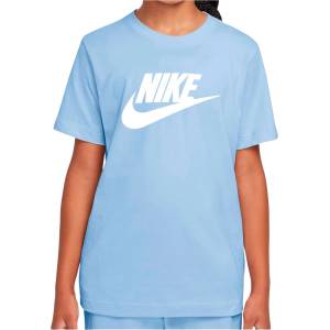 Nike Детска тениска Nike Big Kid's Sportswear T-Shirt - Hydrogen Blue - размер M (704-5747-0512)