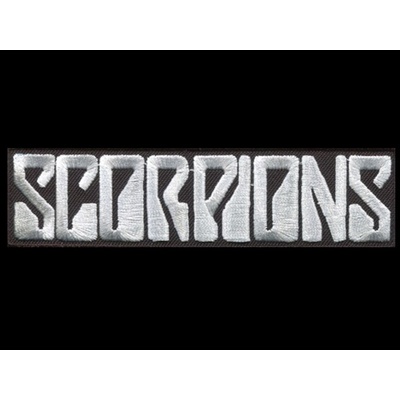Nášivka SCORPIONS vyšívaná zažehlovací