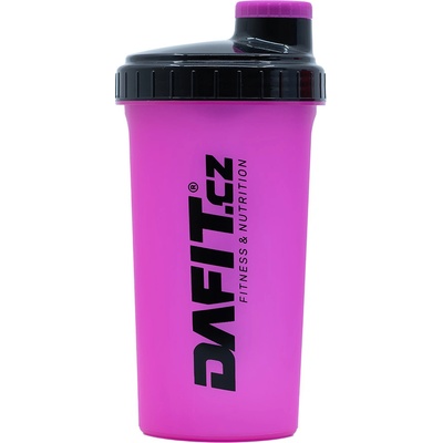 Dafit Šejkr 700 ml růžovo černá, černé logo