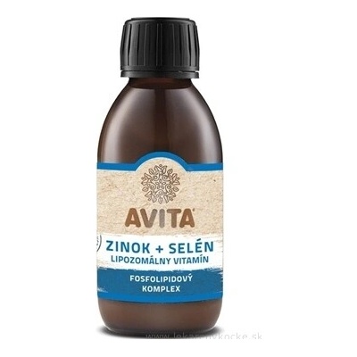 Avita Zinek + Selen Liposomal Plus 200 ml