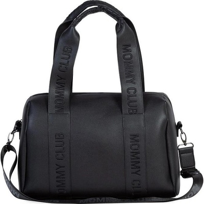 Childhome taška Mommy Club Signature Vegan Leather Black