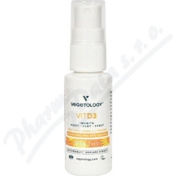 Vegetology Vitashine sprej. Vitamín D3 1000 iu 20 ml