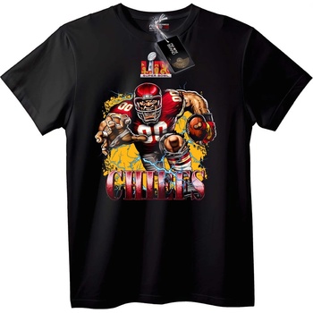 NOONEBRAND Тениска Chiefs Super Bowl футбол - S, White