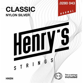 Henry's Nylon Silver 0280-043 N Найлонови струни за класическа китара (HNSN)