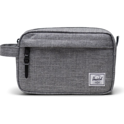 Herschel Chapter kosmetická taška na cesty žíhaná šedá
