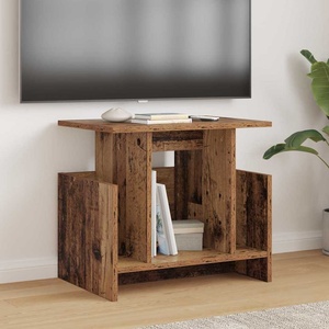vidaXL ТВ стойка 50 x 35 x 45 cm Старо дърво Инженерна дървесина (891012)