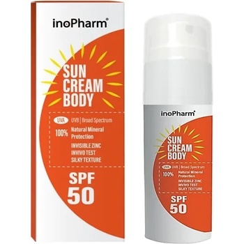 Image 1 of InoPharm Слънцезащитен крем за лице, SPF50, 30 ml