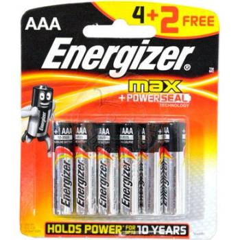 Energizer АЛКАЛНА БАТЕРИЯ max aaa 1.5v energizer max aaa (7638900438192)