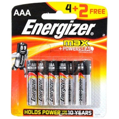 Energizer АЛКАЛНА БАТЕРИЯ max aaa 1.5v energizer max aaa (7638900438192)