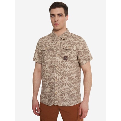 CORDILLERO Риза Travel Male SS Shirt AOP linen
