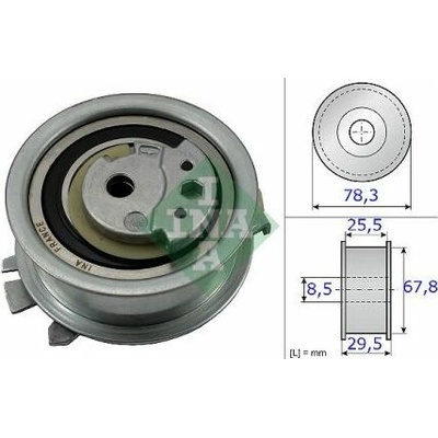 Audi Q3 06/11- napínacia kladka /INA/