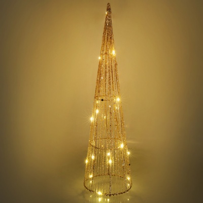 Retlux RXL 328 kužel třpyt. 20LED 60cm