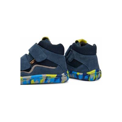 Kotníkové boty FRODDO G3110262 DENIM barefoot chlapecké na suchý zip, vel. 28