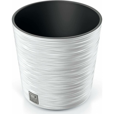 Prosperplast Květináč FURU ROUND 25 cm bílý