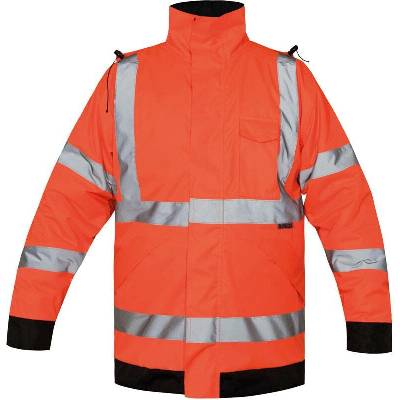 Korntex KXRJ Tampere bunda do dažďa oranžová