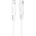 ACEFAST Кабел за зареждане Acefast MFI от USB Type C към Lightning, 1.2m, 30W, 3A, Бял (C3-01-C-L white)