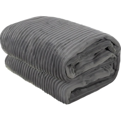 Ruhhy 24494 Luxusná deka mikrovlákno sivá 160x200