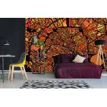 DIMEX ART Самозалепваща се флизелинова фототапета карта на париж 375 x 250 см