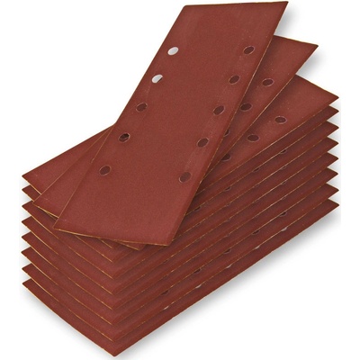 DEMA Brúsny papier pre vibračnú brúsku 115x280 mm K240, 10 ks