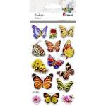 TITANUM Sticker (Sticker) Craft-Fun Series Butterflies Soft Convex Titanum (LYT-030)