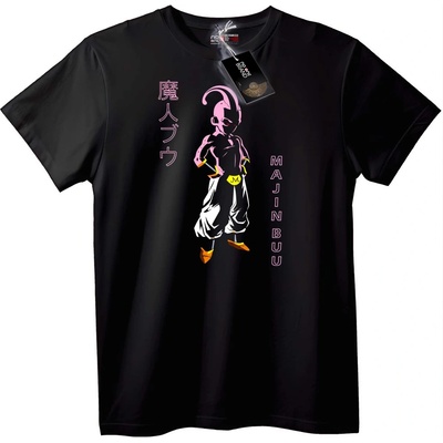 NOONEBRAND Тениска Маджин Бу аниме - 4XL, Black