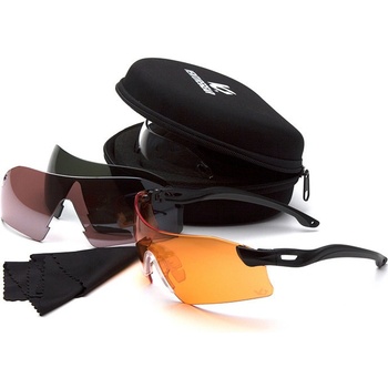 Brýle Pyramex Venture Gear Dropzone set nemlživé černá