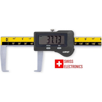 Microtech Дигитален шублер за измерване на външни канали Microtech SwissMet, IP67 - 300 мм, 0, 01 мм (141430303)