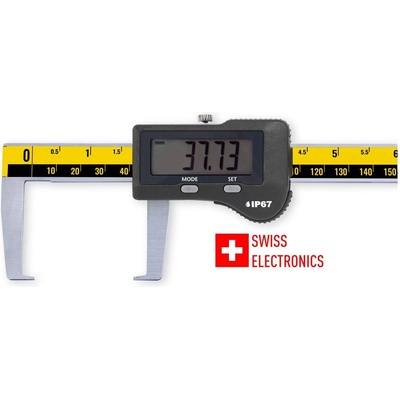 Microtech Дигитален шублер за измерване на външни канали Microtech SwissMet, IP67 - 300 мм, 0, 01 мм (141430303)