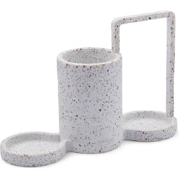 Humdakin Органайзер за аксесоари за мивка Humdakin Terrazzo голям бежов (529)