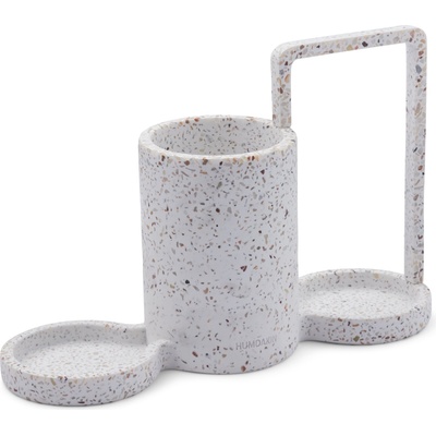 Humdakin Органайзер за аксесоари за мивка Humdakin Terrazzo голям бежов (529)