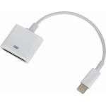  Кабел/адаптер за iPhone с lightning порт - Lightning to 30 pin Dock Connector (10 см) (3456TK)