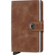 Secrid Miniwallet Vintage Cognac-Silver