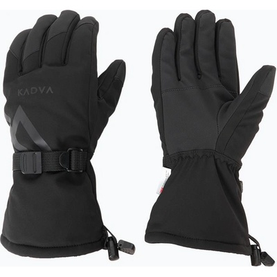 KADVA Мъжки скиорски ръкавици KADVA Mountain Flow 3M Thinsulate black