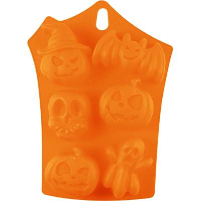 TORO Silikonová forma na muffiny 6ks 23x17cm Halloween