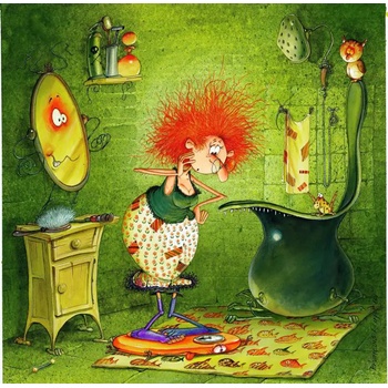 Grafika - Puzzle François Ruyer - Witch - Weighing - 1 000 piese