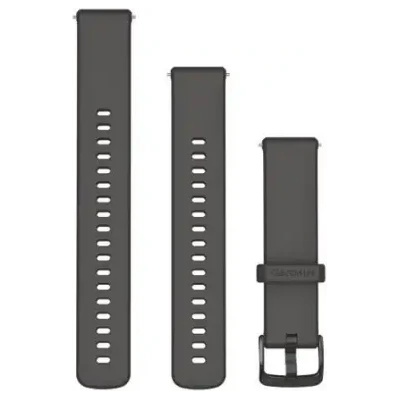 Garmin Бързоосвобождаваща се каишка - Pebble Grey с Slate (18 мм) 010-13256-00 (010-13256-00)