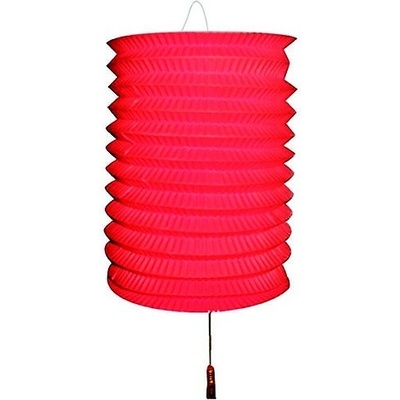 Papírový lampion červený