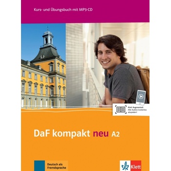 DaF Kompakt neu A2 – Kurs/Übungsbuch + 2CD