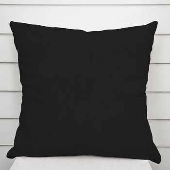 Biante Velur VLR-004 Čierna 50 x 60 cm