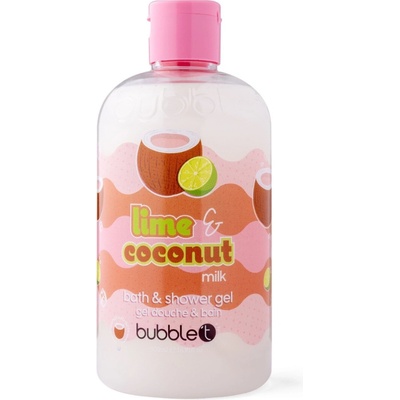 Bubble T Sprchový gel Kokos & Limetka 500 ml