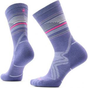 Smartwool Дамски чорапи за бягане Smartwool Women's Run Cold Weather TC Glow Track Crew Running socks - Nightfall Blue - размер 42-45 (EU) (207-2019-0213)
