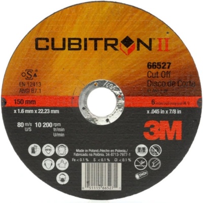 3M Cubitron II Rezný kotúč keramický 180 x 2 x 22,23 mm T41 65462