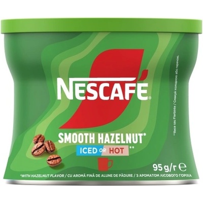 Разтворимо кафе NESCAFÉ - Лешник, за топли и студени напитки, 95 g (13857079)