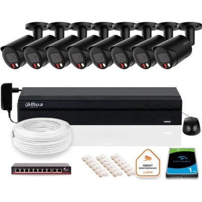 Dahua 8x IPC-HFW2849S-S-IL-0280B-BLACK
